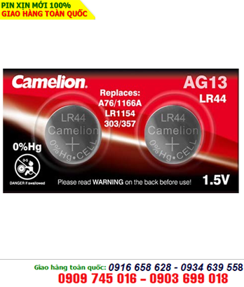 Pin Camelion AG13-LR44-A76 Alkaline 1,5V chính hãng