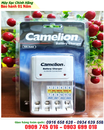 Camelion BC-1010; Máy sạc pin Camelion BC-1010 _04 khe sạc _sạc được 2-4 Pin AA và AAA chính hãng 